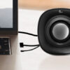 Fotos-Detalle-XTS-115-1 Parlantes Xtech Spekter 2.0 con USB y Jack 3.5mm Color Negro