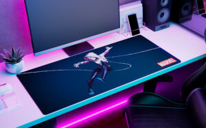 MousePad Marvel Spider-Gwen XXL 90x42cm - Imagen 4