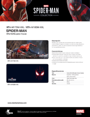 MousePad Gamer Spider-Man Xtech XXL - Imagen 6