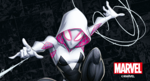MousePad Marvel Spider-Gwen XXL 90x42cm - Imagen 2