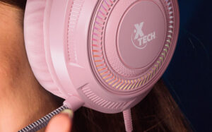 Audífonos Gamer Xtech XTH-564 Khione - Rosado - Imagen 5