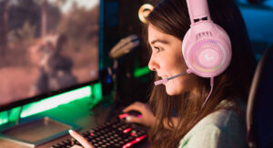 Audífonos Gamer Xtech XTH-564 Khione - Rosado - Imagen 2