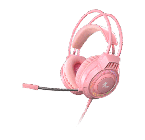Audífonos Gamer Xtech XTH-564 Khione - Rosado - Imagen 1