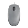 Logitech Mouse M110 Plateado 01 Mouse Logitech M110 Silent con Cable USB - Plateado