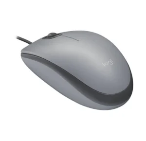 Mouse Logitech M110 Silent con Cable USB - Plateado