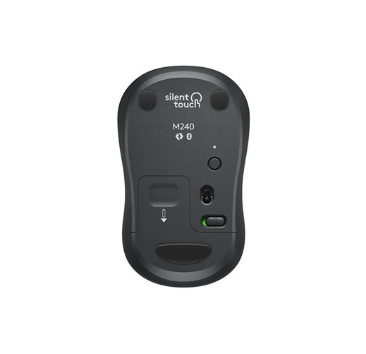Logitech Mouse Bluetooth M240 Silent Grafito 01 Mouse Bluetooth Logitech M240 Silent Grafito