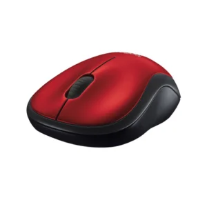 Logitech Mouse Inalambrico M185 Rojo-01 Mouse Inalámbrico Logitech M185 Rojo