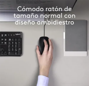 Combo Teclado y Mouse Logitech MK120 - Imagen 3