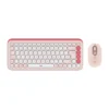 Combo Inalámbrico Logitech POP Icon Rosado