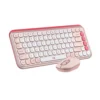 Combo Inalámbrico Logitech POP Icon Rosado