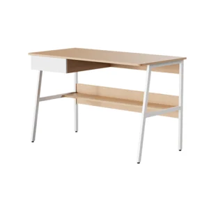 Escritorio Xtech Desk SGL LVL con Gaveta y Estante 120cm