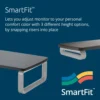 Kensington SmartFit Plus Base para Monitor hasta 24”-02 Base para Monitor 24” Kensington SmartFit Plus Negro