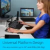 Kensington SmartFit Plus Base para Monitor hasta 24”-03 Base para Monitor 24” Kensington SmartFit Plus Negro