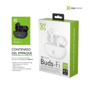 Audífonos Klip Xtreme TWS Buds-Fi Bluetooth Blanco KTE-015WH - Imagen 5