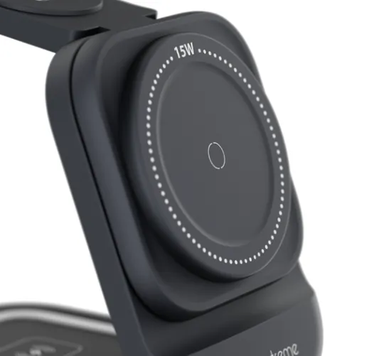 Cargador Inalámbrico 3 en 1 Klip Xtreme Plegable