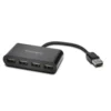 Hub Kensington Pocket Mini USB 2.0 de 4 Puertos