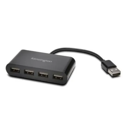 Hub Kensington Pocket Mini USB 2.0 de 4 Puertos
