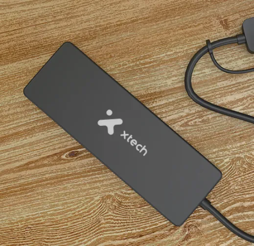 Hub Xtech USB 3.0 con Adaptador USB-C y USB-A