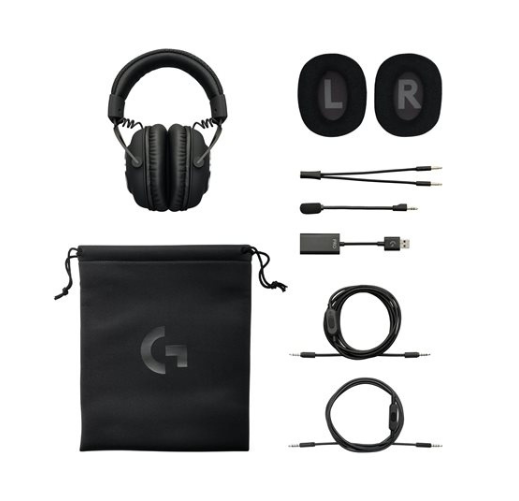 Audífonos Gamer Logitech G PRO X 7.1 Negro
