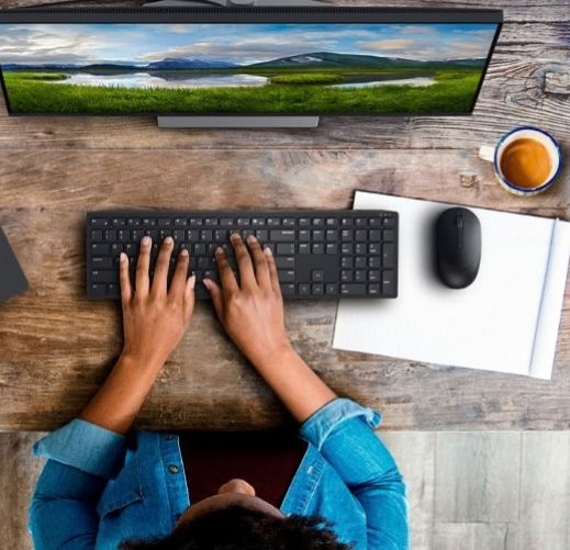 Combo Inalámbrico Dell Pro KM5221W Teclado + Mouse Español