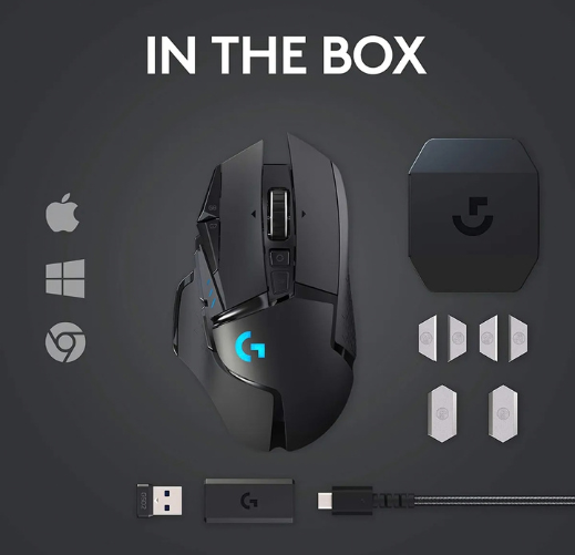 Mouse Gamer Inalámbrico Logitech G502 LIGHTSPEED