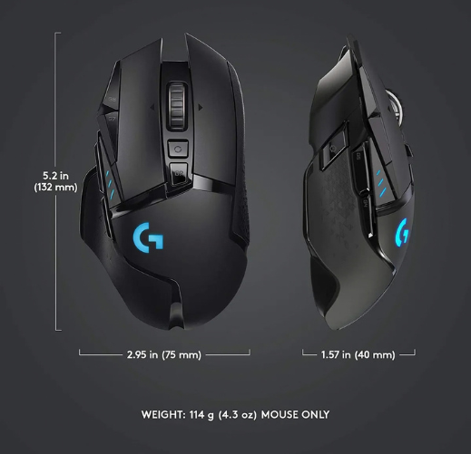 Mouse Gamer Inalámbrico Logitech G502 LIGHTSPEED